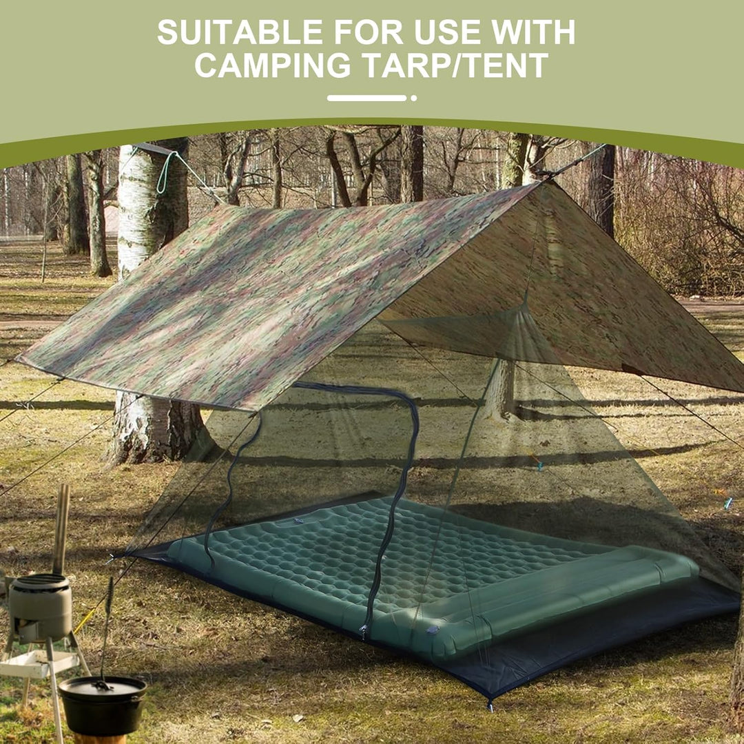 EFUTURETIME Gross Moskitonetz Camping, 240x140x110cm, Moskitonetz Outdoor, Leicht Moskitonetz Reise,
