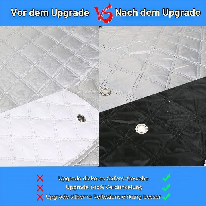 Sonnenschutz Auto Frontscheibe Kompatibel mit VW T5 T6, 3PCS Sonnenschutz Windschutzscheiben Schutz