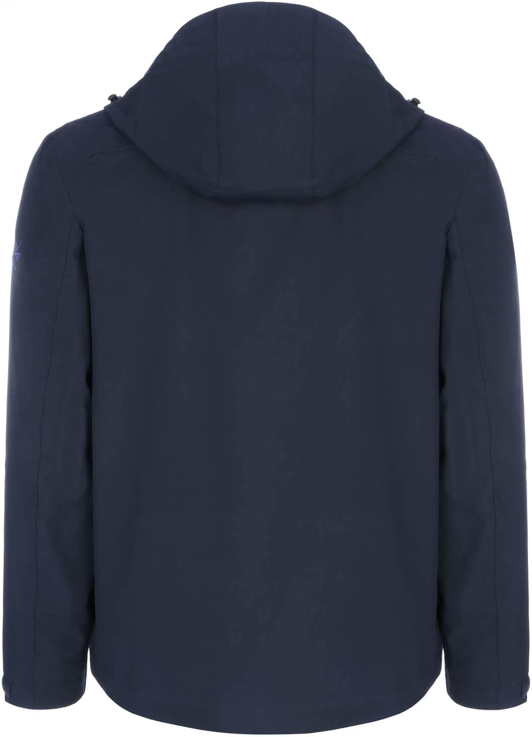 Blue Wave Herren Funktionsjacke Ben Unifarben - Outdoorjacke-Jacke mit abnehmbarer Kapuze M marine,