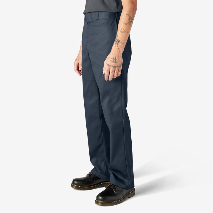 Dickies Herren Slim Straight Work Pants Sporthose 28W / 32L Dark Navy, 28W / 32L Dark Navy