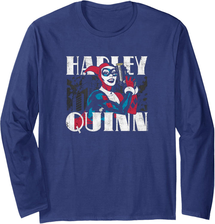 Harley Quinn Bold Langarmshirt