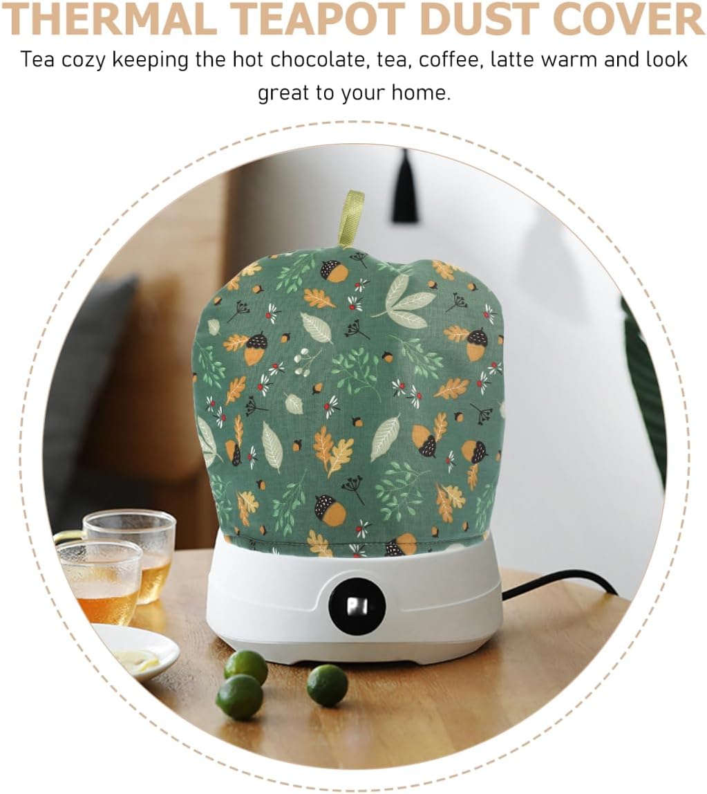 BESTonZON Teekannen-Isolierabdeckung Für Kaffee-Teewärmer Stoff Japanisches Zubehör Japanisches Tee-