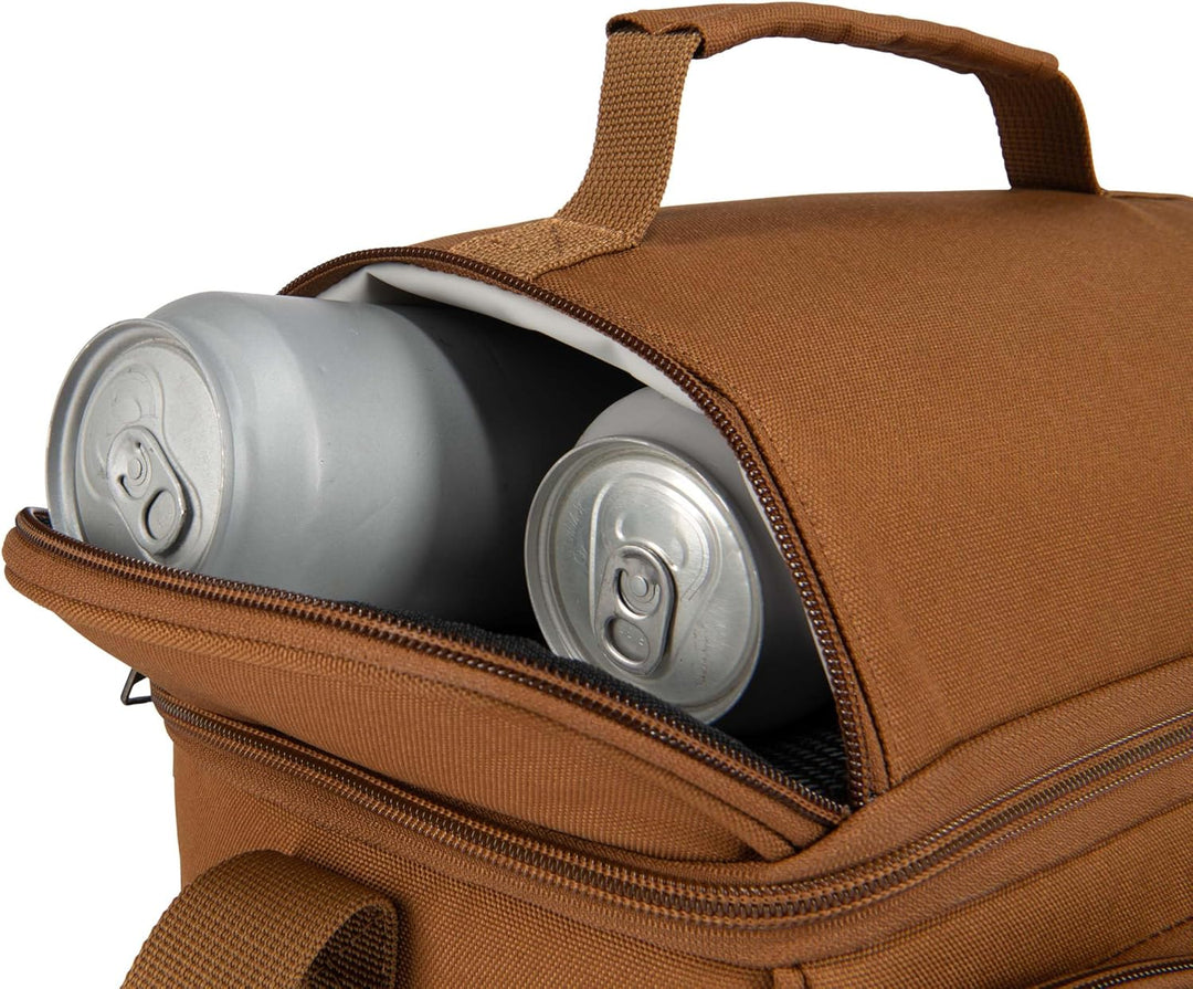 Carhartt Carhartt 35810002 Isolierte Kühltasche mit Zwei Fächern One Size (Pack of 1) Carhartt Braun