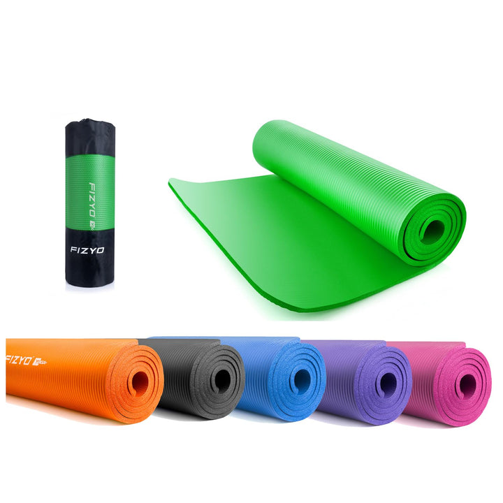 FIZYO FITYO Yogamatte Gymnastikmatte Fitnessmatte Trainingsmatte Turnmatte | für Yoga, Training, Erh