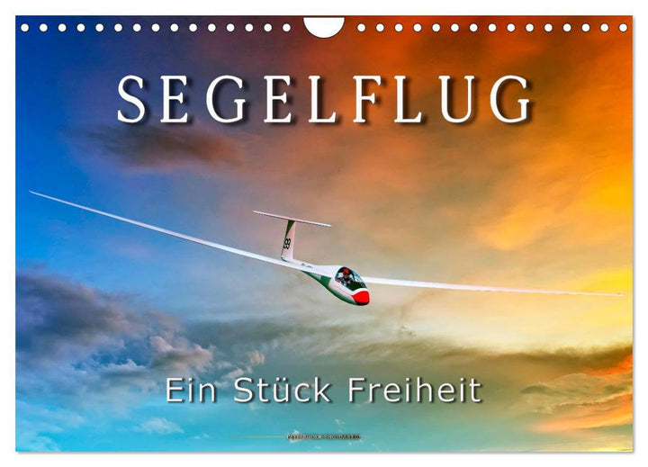 Segelflug, ein Stück Freiheit (Wandkalender 2026 DIN A4 quer), CALVENDO Monatskalender: Segelfliegen
