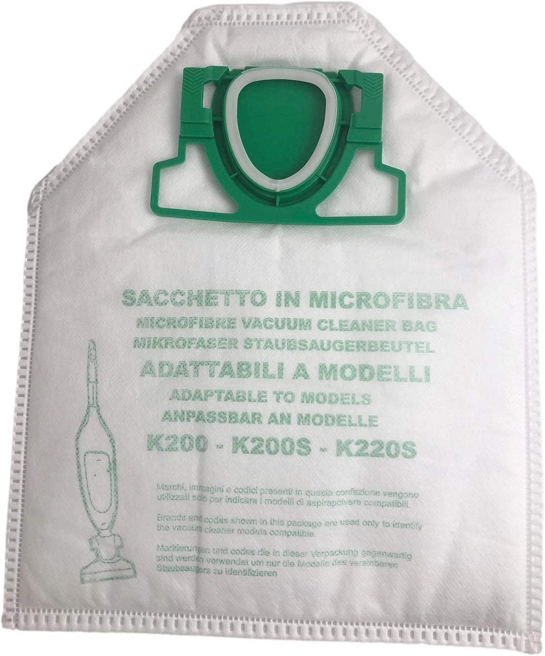 18 Microvlies Staubsaugerbeutel, 5 lagig, Allergiker geeignet, Premuim Qualität geeignet Vorwerk Kob