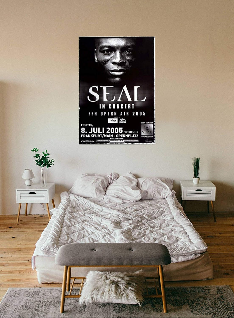 Seal - at The Point, Frankfurt 2005 » Konzertplakat/Premium Poster | Live Konzert Veranstaltung | DI