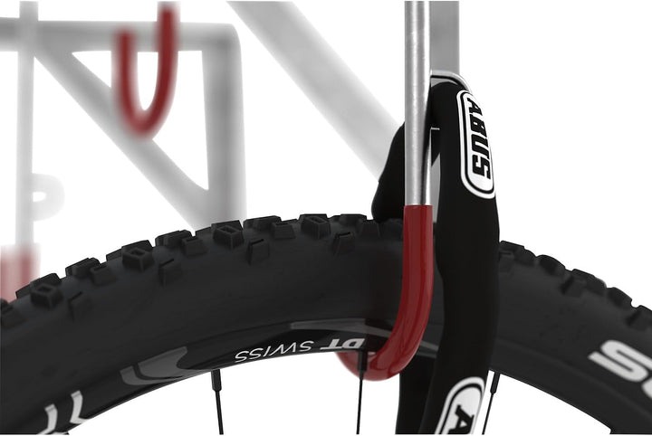 Fahrradständer - Reihen-Hängeparker Modell 3874 mit 4 Einstellplätzen - Wandmontage