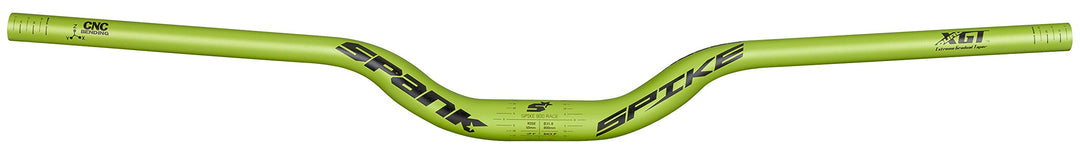 Spank Spike 800 Race bar, XGT, 31.8 mm, shotpeen Lenker, Green, 30 mm green 30 mm, green 30 mm
