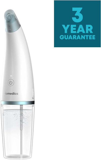 HoMedics Refresh Hydradermabrasion Cleanser - Mitesser-Entferner & Akne-Behandlung Werkzeug, Vakuum-