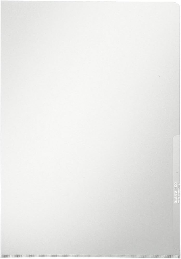 Leitz 41000003 – Ordner (transparent, PVC, A4, Sheet)