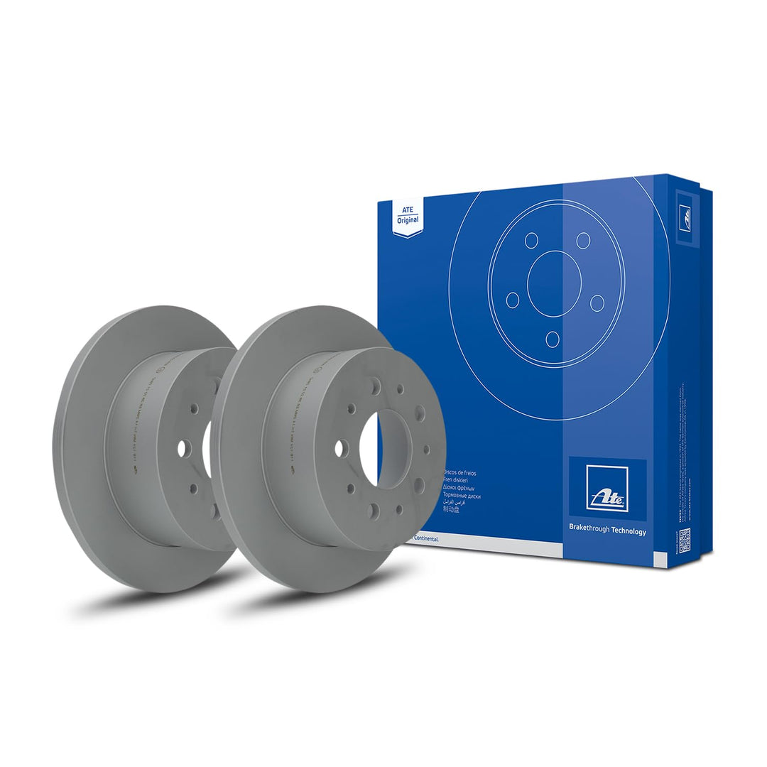 ATE Original Bremsscheibe - 2 Bremsscheiben - 24.0116-0124.1 - ECE-R90 Strassenzulassung