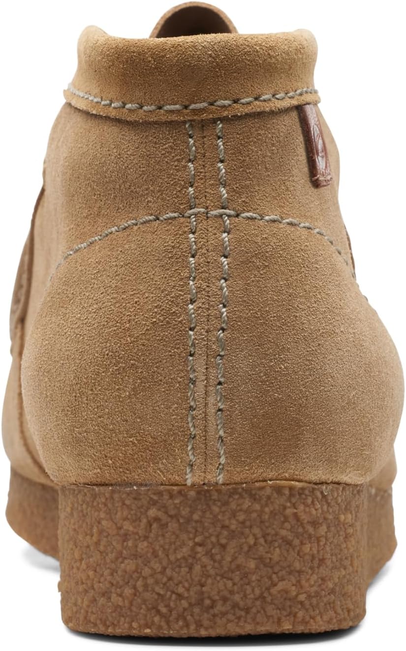 Clarks Herren Shacre Boot Chukka-Stiefel 39 EU Dark Sand Suede, 39 EU Dark Sand Suede