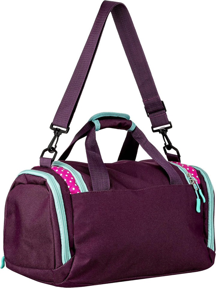 Sporttasche mit süssem Hirsch Motiv für Jungen und Mädchen Pink/Lila/Türkis, Pink/Lila/Türkis
