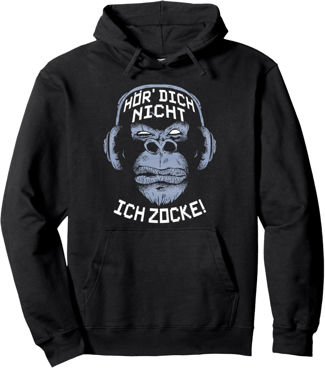 Ich Höre Dich Nicht Ich Zocke I Gaming Merchandise Pullover Hoodie