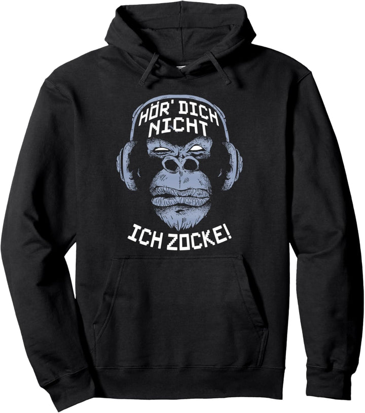Ich Höre Dich Nicht Ich Zocke I Gaming Merchandise Pullover Hoodie