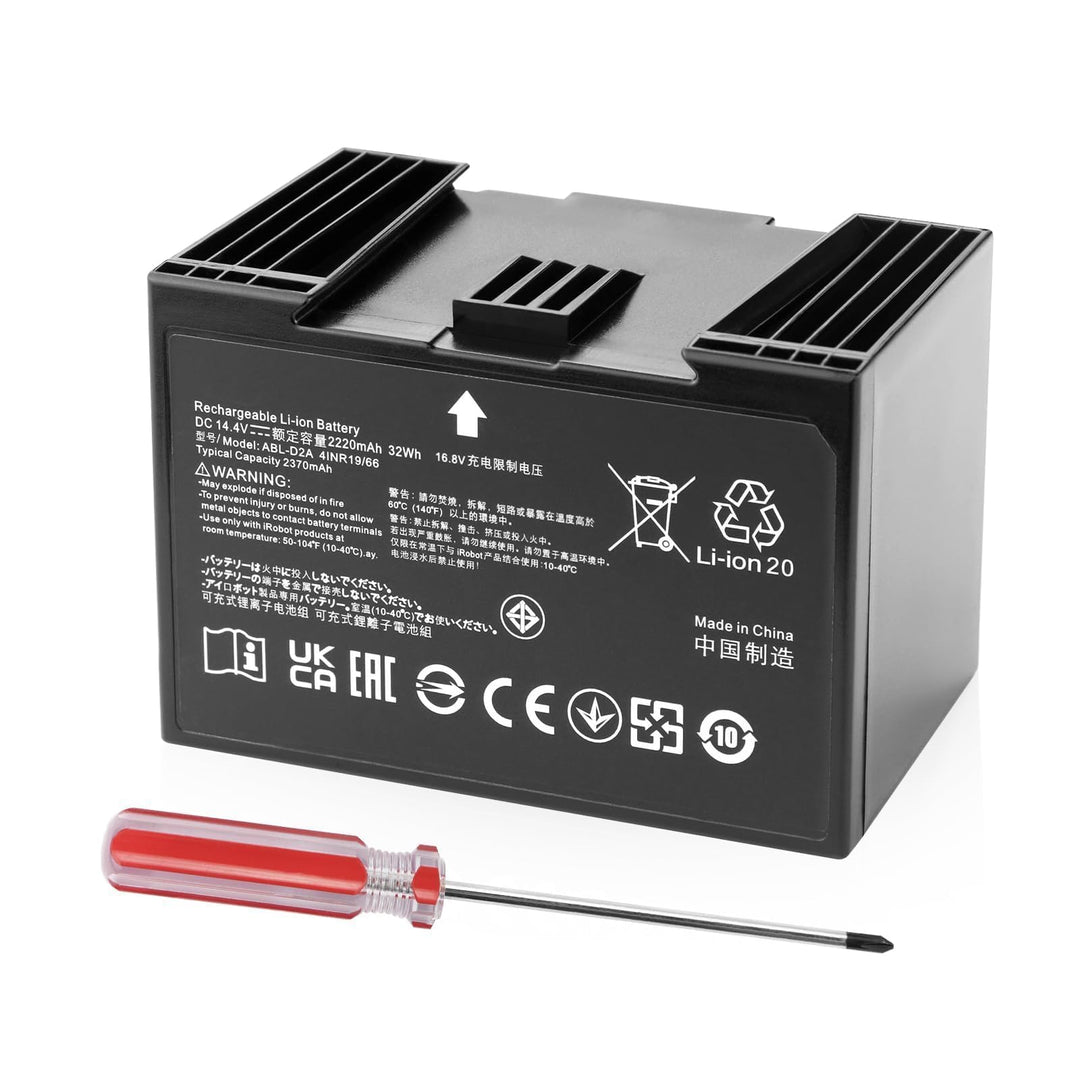 Vacuum Cleaner Batterie Pour iRobot j7 i4 j8+, Pour Combo j5 i5 j7+ j9+,j7 j7+ j7550 i4 i4+ i4 Plus