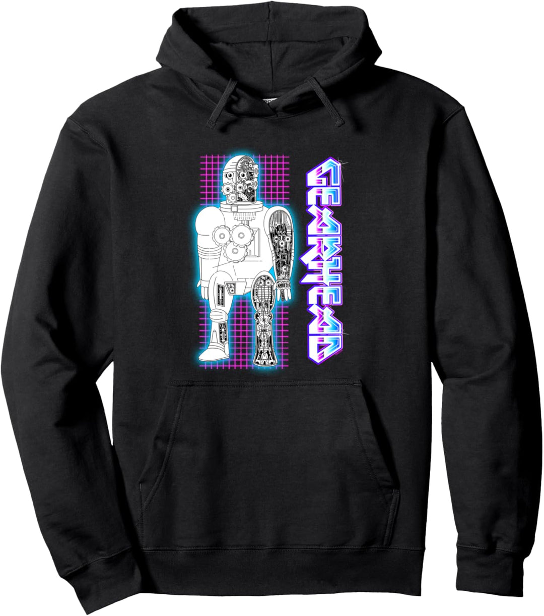 Adult Swim Rick & Morty Gearhead Neon Pullover Hoodie