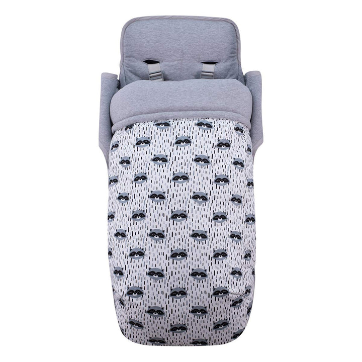 JYOKO KIDS Fusssack Kompatibel mit Maclaren Raccoon BAUMWOLLE, Raccoon BAUMWOLLE