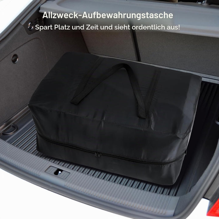 AiQInu Aufbewahrungstasche Gross, 180L Faltbare Unterbett Aufbewahrungsbox mit Handgriff, Wasserdich