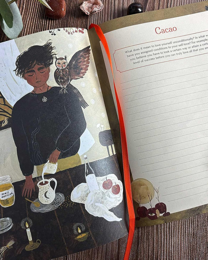 Seasons of the Witch Mabon Journal, Flexible Bindung
