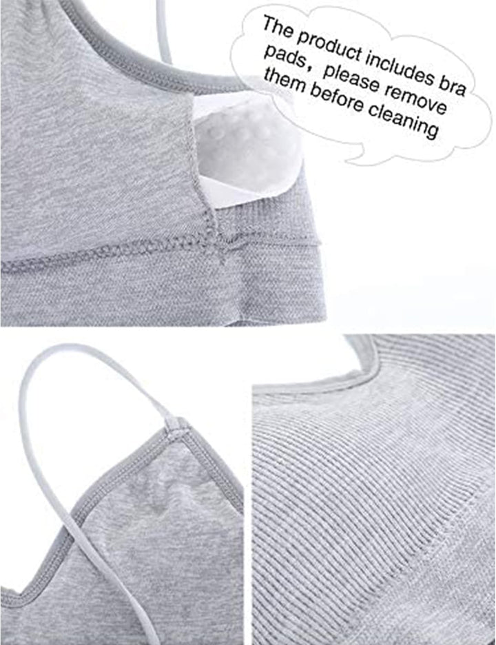 Blulu Damen Nahtlose Sans Coutures Nahtloser S-M Schwarz, Weiss, Grau, Hautfarbe, S-M Schwarz, Weiss