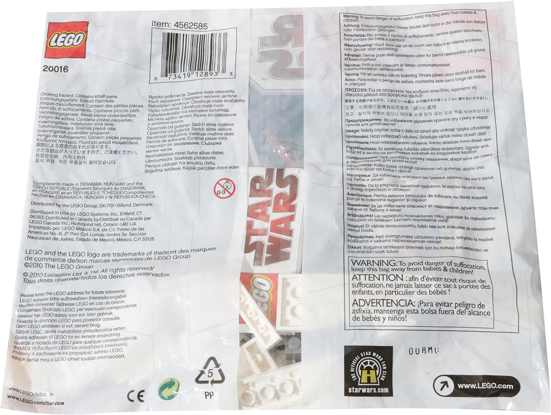 LEGO Star Wars Exclusive Set 20016 Imperial Shuttle (im Beutel)