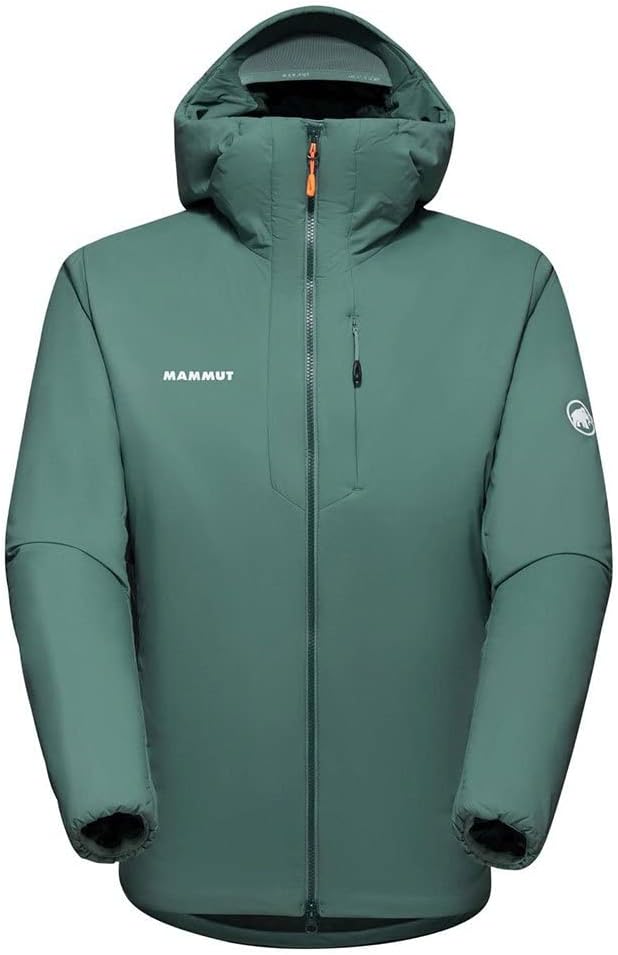 Mammut Herren Rime in Flex Hooded Jacket Men Daunenjacke (1er Pack) L dark jade, L dark jade