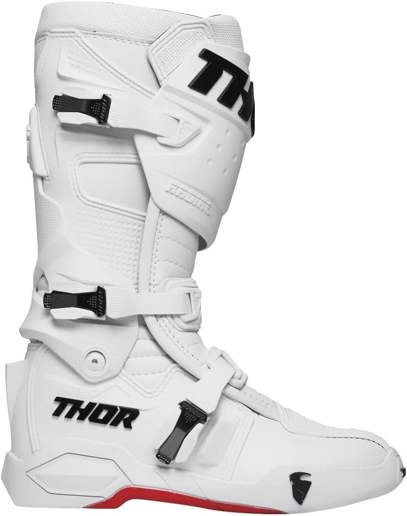 Thor MX Stiefel Radial MX Stiefel Motocross Enduro Boots weiss 43 EU / 9 US
