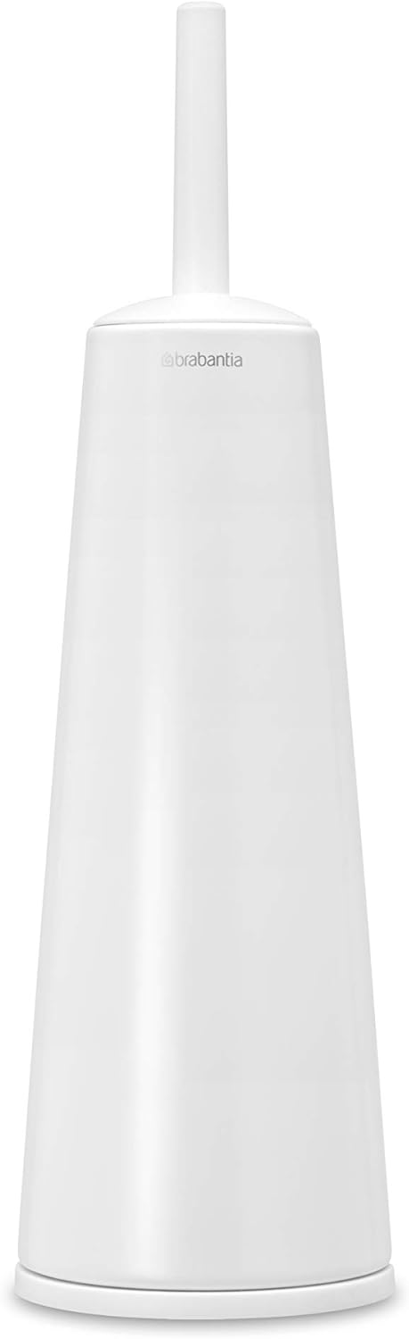 Brabantia Toilettenbürstengarnitur Classic - White White Toilettenbürste und Halter, White Toiletten