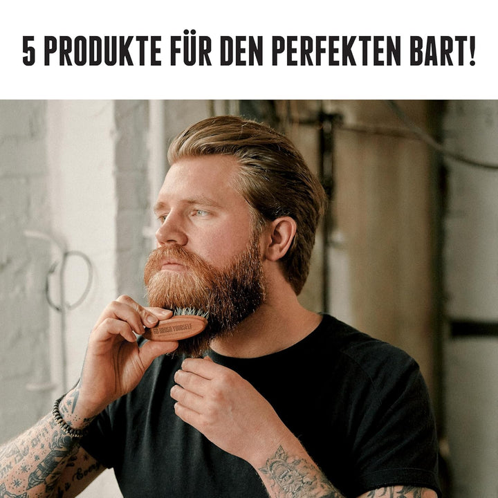 Ultimate Beard Box · Brooklyn Soap Company · Hochwertiges Bartpflege Set inkl. Bartöl, Bartshampoo,
