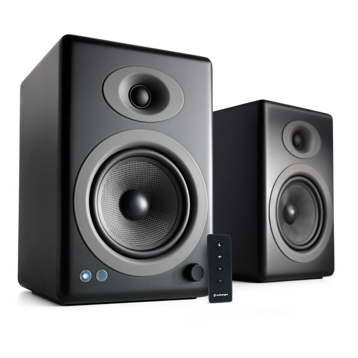 Audioengine Regallautsprecher A5, 150-W-Lautsprecher | Heimkinos und Studiomonitore A5 Wired Schwarz