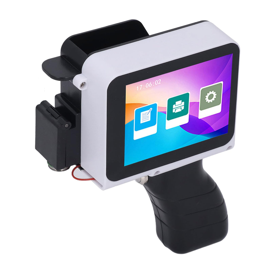 Handheld Tintenstrahldrucker, Handheld Drucker 12,7 mm Tintenstrahldruckmaschine für Barcode Datumse