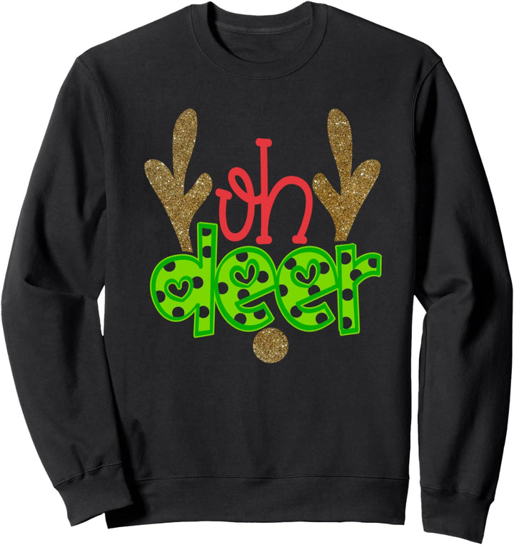 Oh Hirsch Frohe Weihnachten Sweatshirt