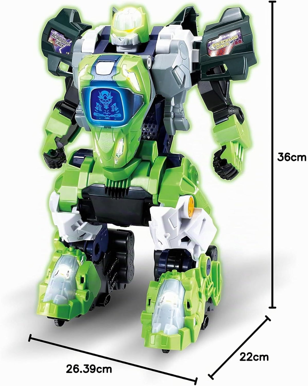 VTech 80-521064 RC Roboter-T-Rex Spielzeugdinosaurier, ferngesteuerter Roboter, automatische