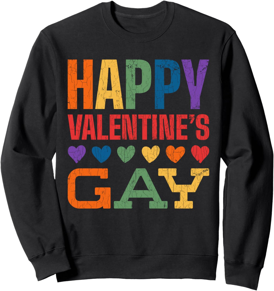 LGBT Paare Geschenke Valentinstag Spruch Lustiges Geschenk Sweatshirt