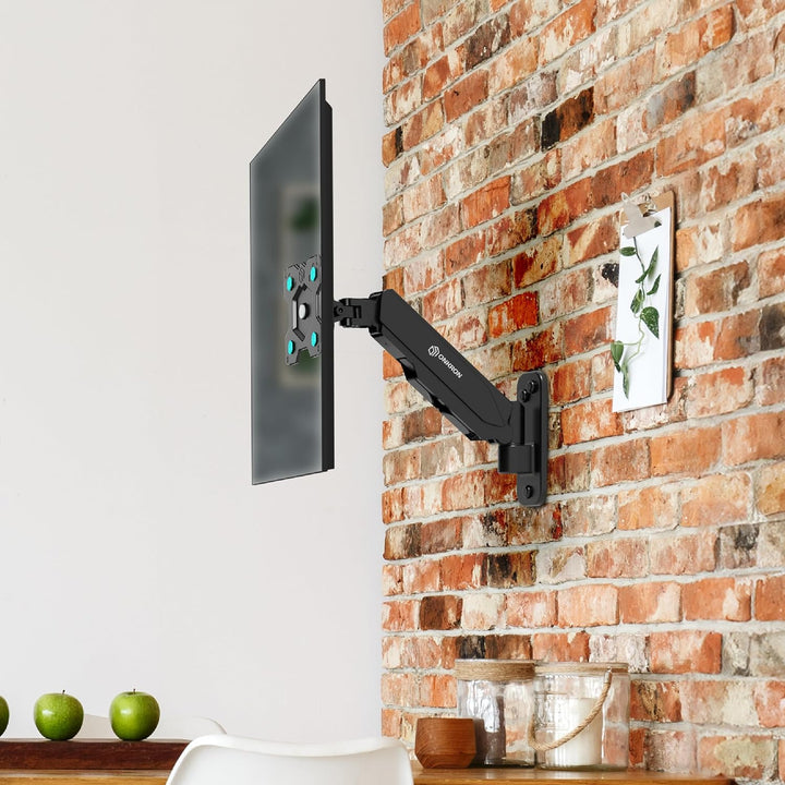 ONKRON Monitor Wandhalterung/TV Halterung für 13-34'' Flach & Curved Bildschirme max VESA Wandhalter