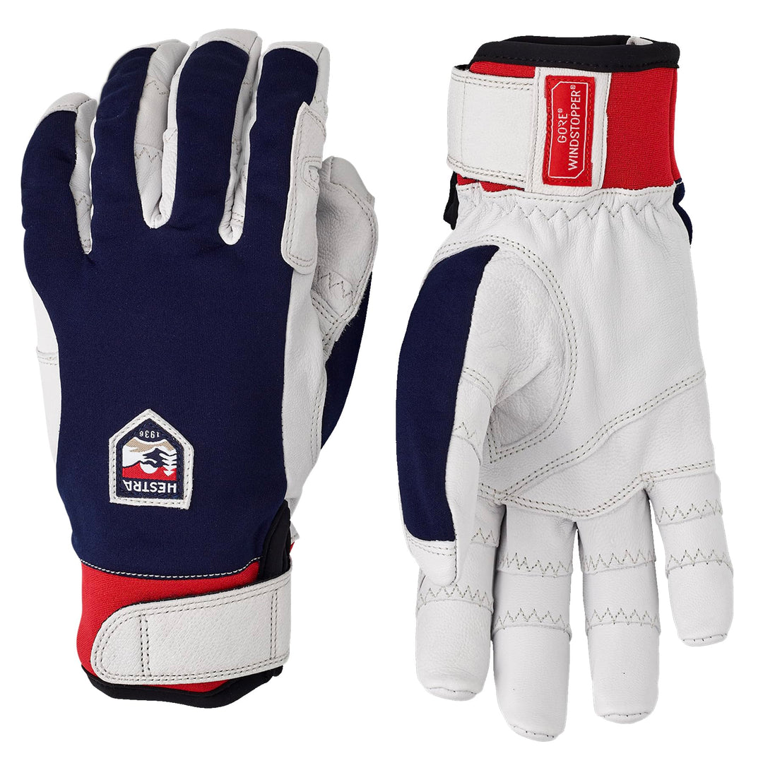 Hestra UK-Grösse 5 Marineblau / Offwhite, UK-Grösse 5 Marineblau / Offwhite