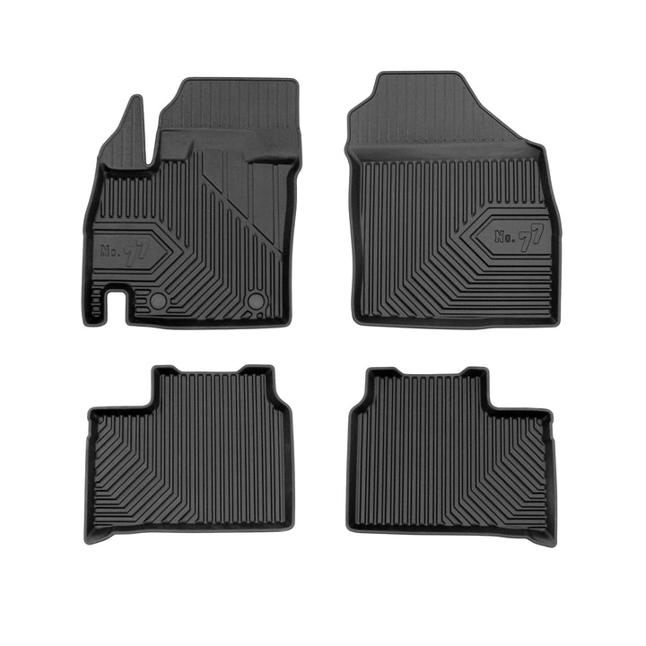 FROGUM No.77 Gummimatten Ganzjahresset von Auto Fussmatten Autofussmatten für Suzuki Ignis III ab 20