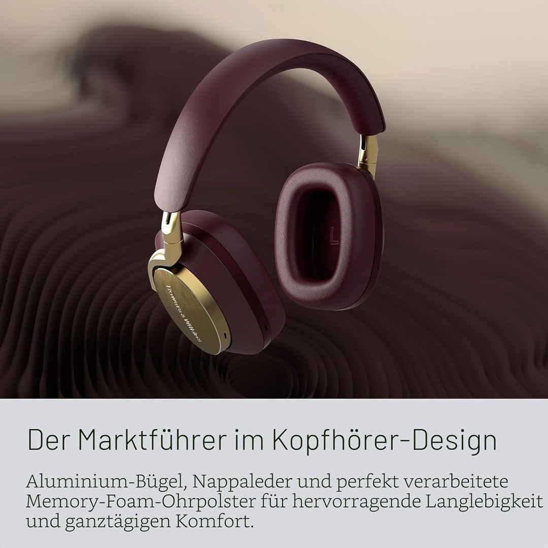 Bowers & Wilkins PX8 Flaggschiff-Over-Ear-Kopfhörer mit Geräuschunterdrückung, kabellos, Bluetooth 5