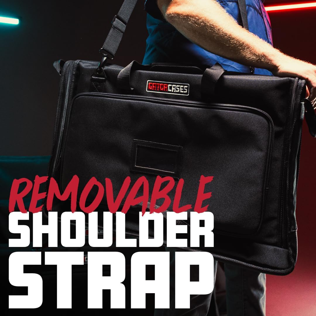 Gator Cases Gepolsterte Nylon-Tragetasche für den Transport von LCD-Bildschirmen, Monitoren und -Fer