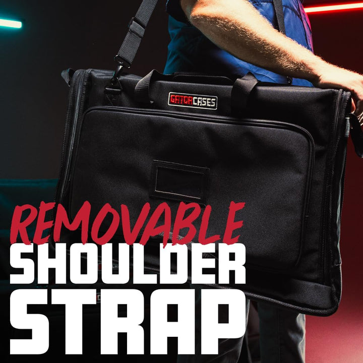 Kleine gepolsterte Tragetasche für LCD-Bildschirme von Gator, passend für 19–24-Zoll-Bildschirme s S