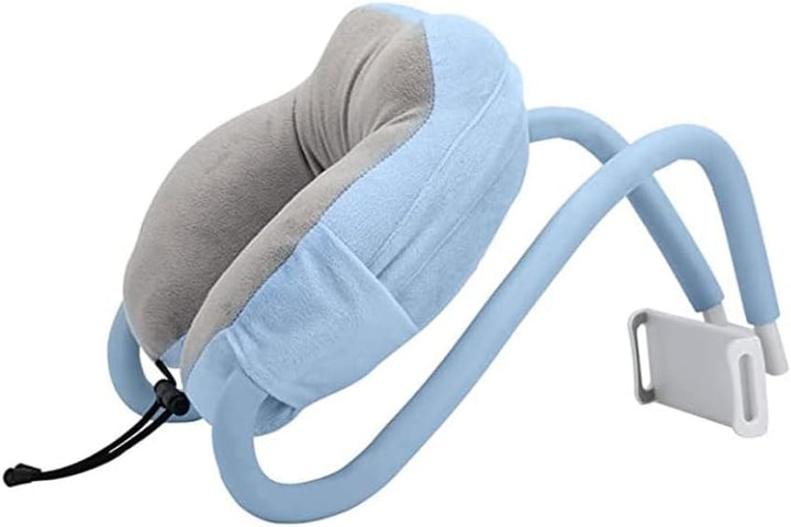 EightSpace Neck Pillow Phone Holder,Lazy Gooseneck Cell Phone Stand with 360 Clip,Universal Mobile P