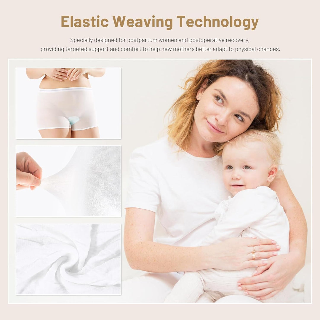 Mesh-Unterwäsche Postpartum, Einweg-Mesh-Höschen Postpartum für C-Abschnitt, natürliche Erholung, ho