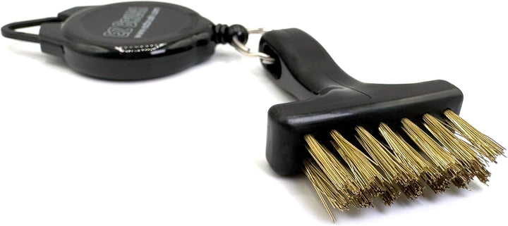 EZ Brush Ultimate Golfbürste zum Anklippen, Schwarz 1