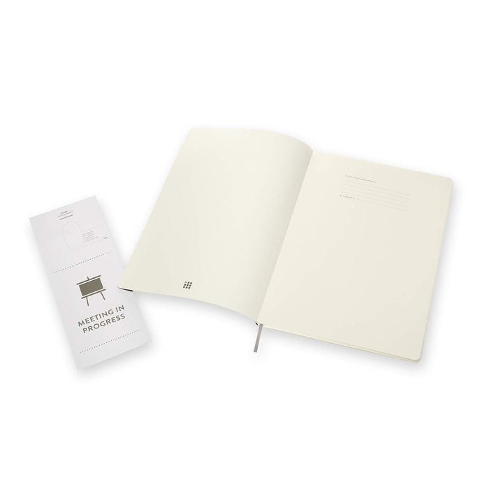 Moleskine - Pro Notebook, Perfektes Notizbuch für die Arbeit - Softcover mit Elastischem Verschluss