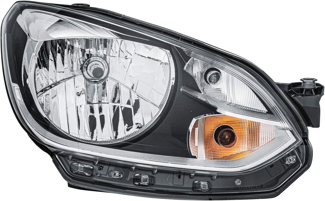 HELLA 1EJ 010 670-061 FF/Halogen-Hauptscheinwerfer - rechts - für u.a. VW Up (121, 122, BL1, BL2), R