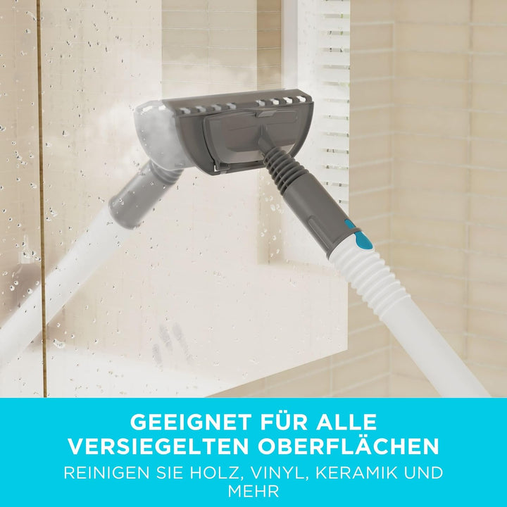 BLACK+DECKER 2300W Druck-Dampfreiniger Steam Ultra (mit 4 Bar Dampfdruck, beseitigt 99Prozent aller