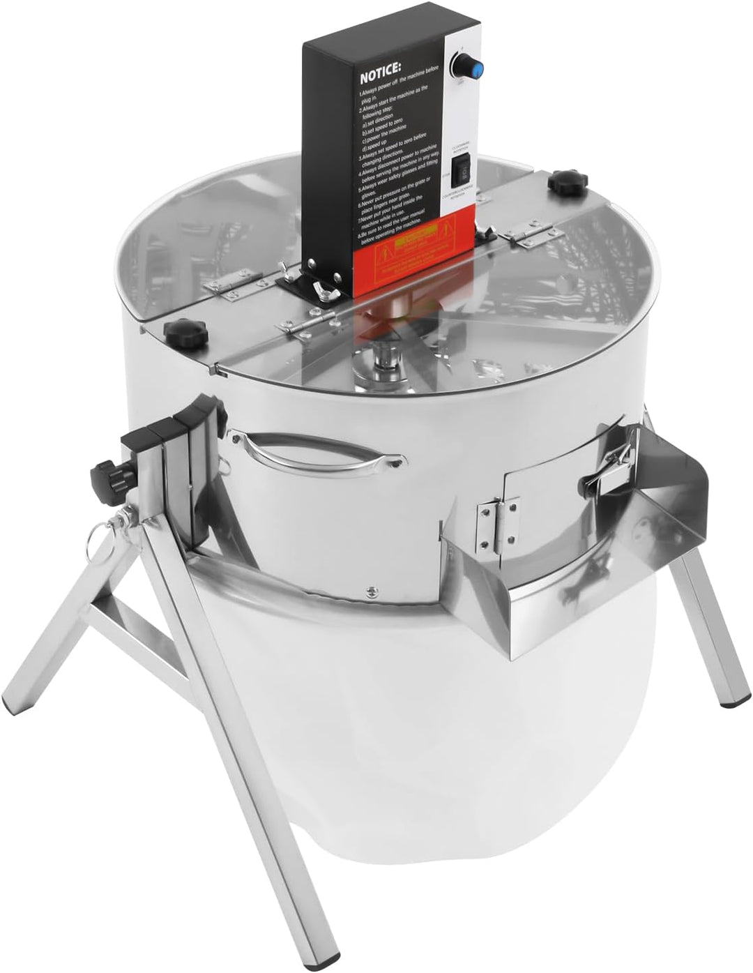 16-Zoll Elektrischer Knospenschneider 58W Zwei Antriebsmodi Multifunktional Erntemaschine Einstellba