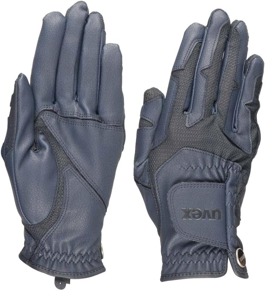 Uvex Unisex – Erwachsene Ventraxion Reithandschuhe 6-7 Schwarz, 6-7 Schwarz